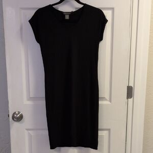 Banana Republic Classic Black Midi Dress